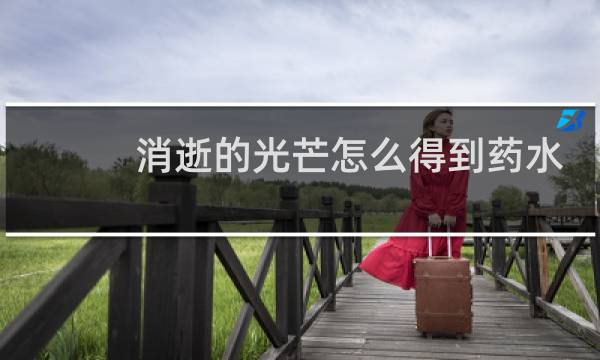 消逝的光芒怎么得到药水
