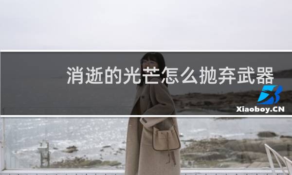 消逝的光芒怎么抛弃武器