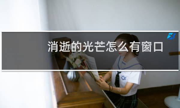 消逝的光芒怎么有窗口
