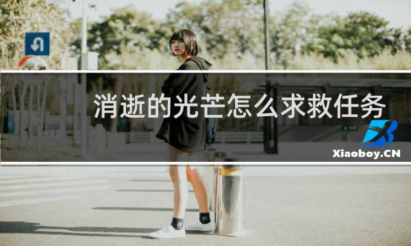 消逝的光芒怎么求救任务