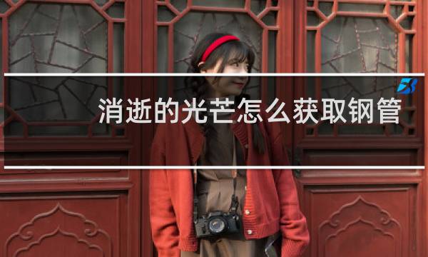 消逝的光芒怎么获取钢管