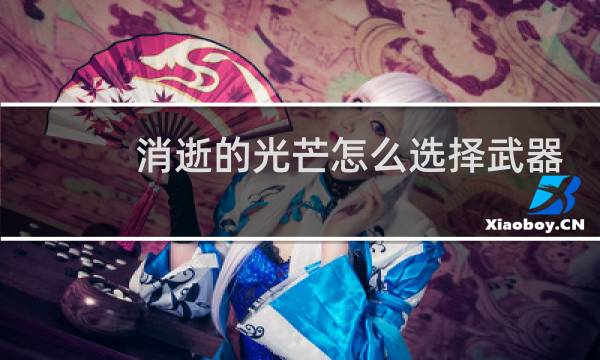 消逝的光芒怎么选择武器