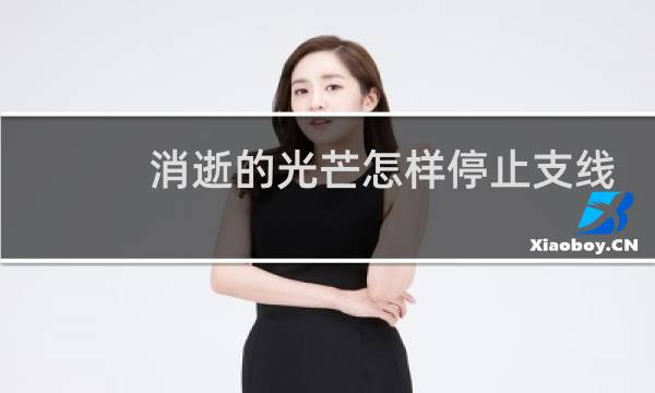 消逝的光芒怎样停止支线