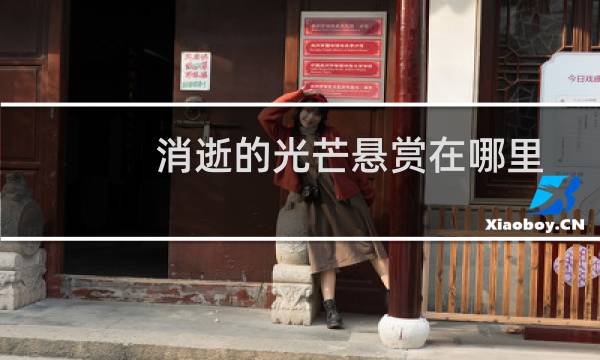 消逝的光芒悬赏在哪里