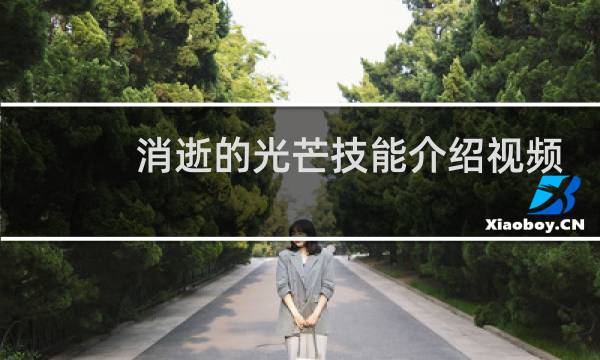 消逝的光芒技能介绍视频