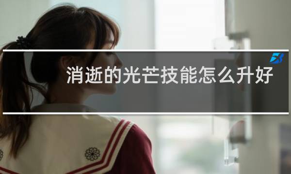 消逝的光芒技能怎么升好
