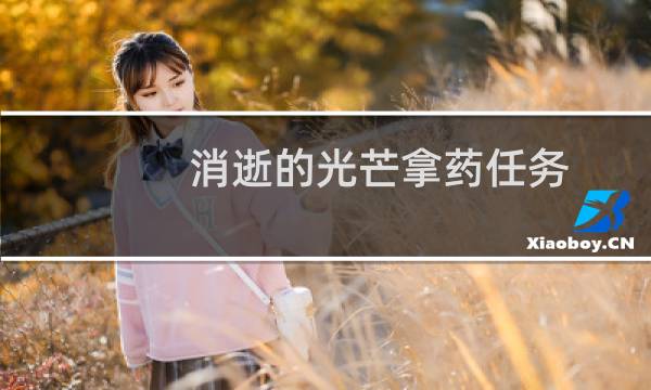 消逝的光芒拿药任务