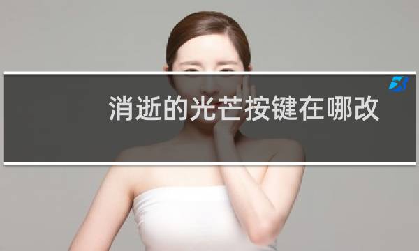 消逝的光芒按键在哪改