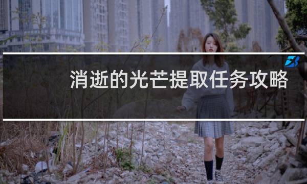 消逝的光芒提取任务攻略