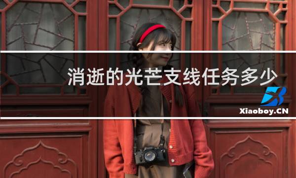 消逝的光芒支线任务多少