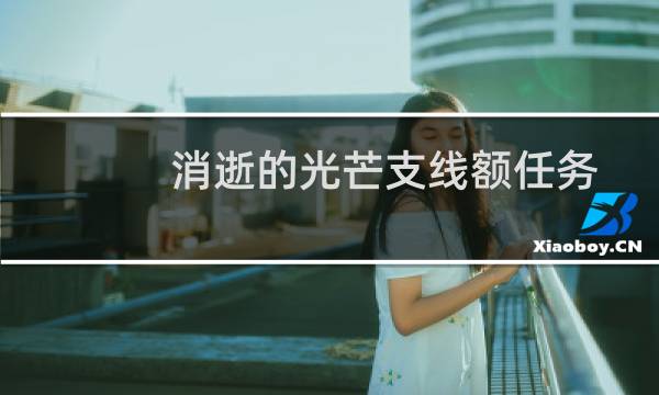 消逝的光芒支线额任务
