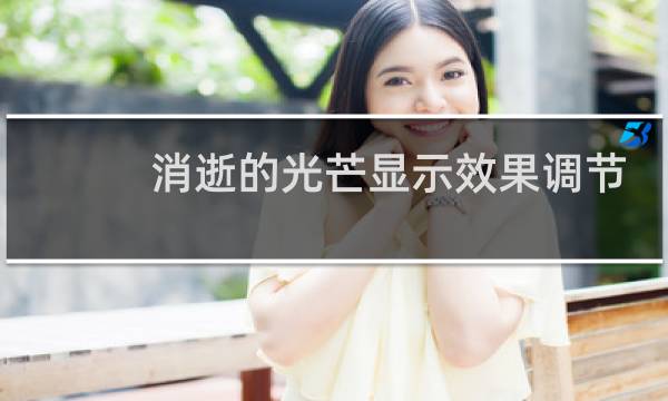 消逝的光芒显示效果调节