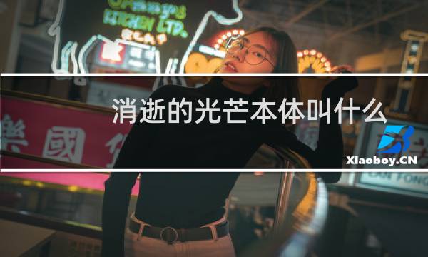 消逝的光芒本体叫什么