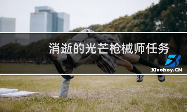 消逝的光芒枪械师任务