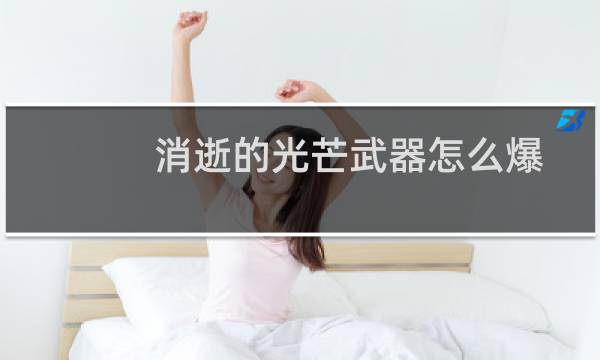 消逝的光芒武器怎么爆