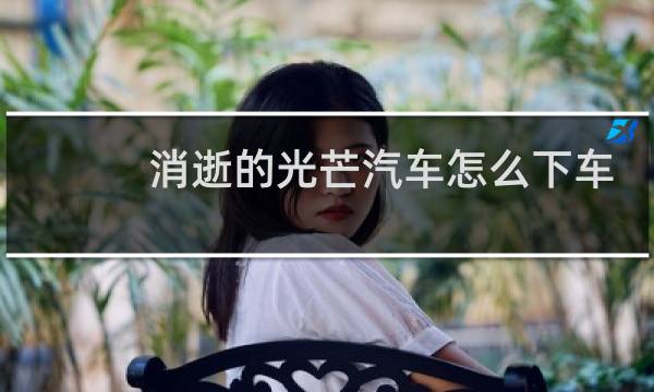 消逝的光芒汽车怎么下车