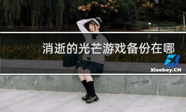 消逝的光芒游戏备份在哪