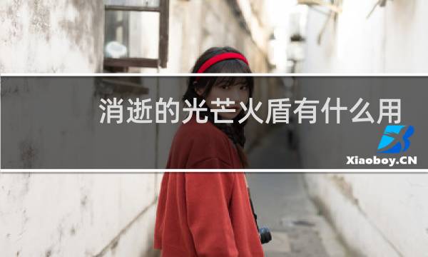 消逝的光芒火盾有什么用