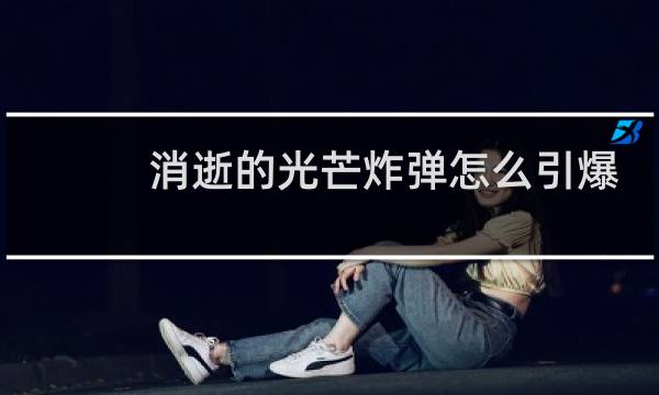 消逝的光芒炸弹怎么引爆