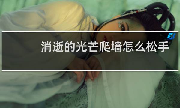 消逝的光芒爬墙怎么松手