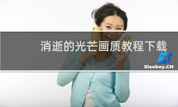 消逝的光芒画质教程下载