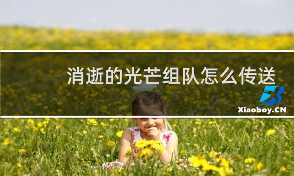 消逝的光芒组队怎么传送