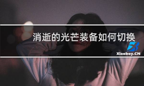 消逝的光芒装备如何切换