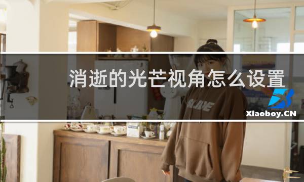 消逝的光芒视角怎么设置