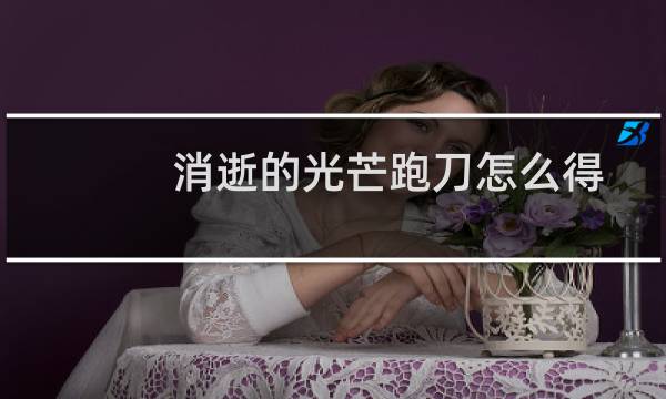 消逝的光芒跑刀怎么得