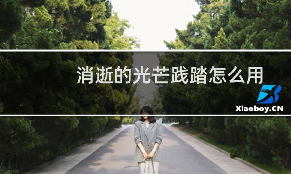 消逝的光芒践踏怎么用
