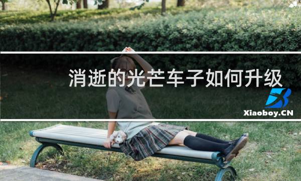 消逝的光芒车子如何升级