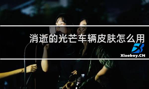 消逝的光芒车辆皮肤怎么用