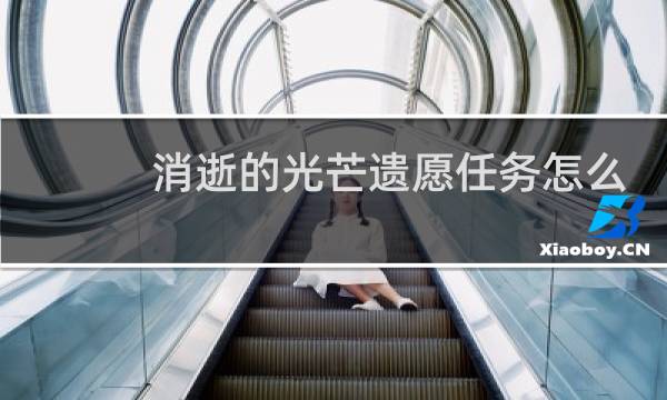 消逝的光芒遗愿任务怎么