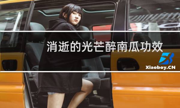 消逝的光芒醉南瓜功效