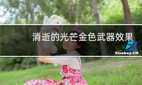 消逝的光芒金色武器效果