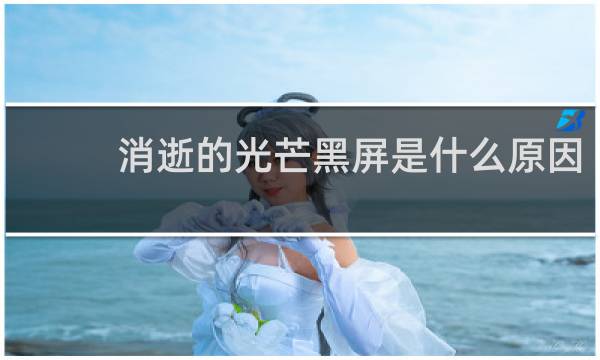 消逝的光芒黑屏是什么原因