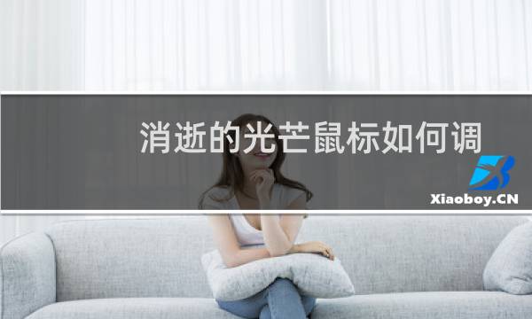 消逝的光芒鼠标如何调