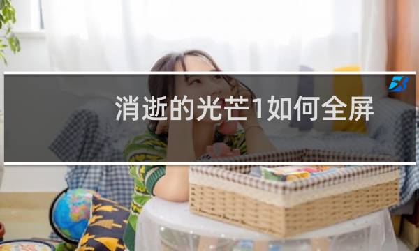 消逝的光芒1如何全屏