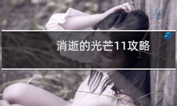 消逝的光芒11攻略