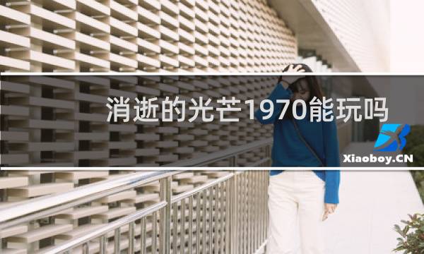 消逝的光芒1970能玩吗