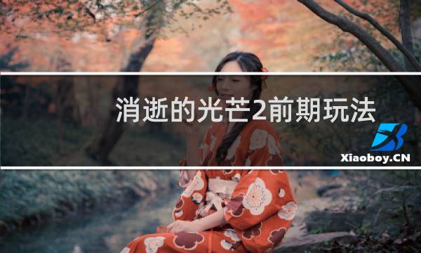 消逝的光芒2前期玩法