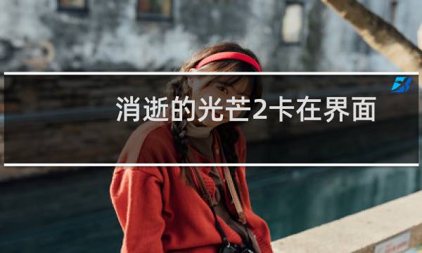 消逝的光芒2卡在界面