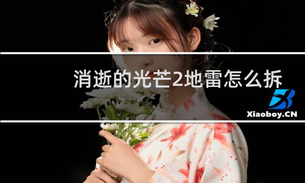 消逝的光芒2地雷怎么拆