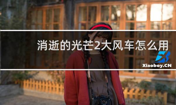 消逝的光芒2大风车怎么用