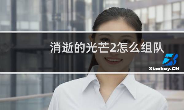 消逝的光芒2怎么组队