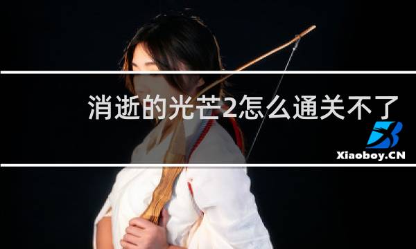 消逝的光芒2怎么通关不了