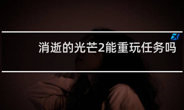 消逝的光芒2能重玩任务吗