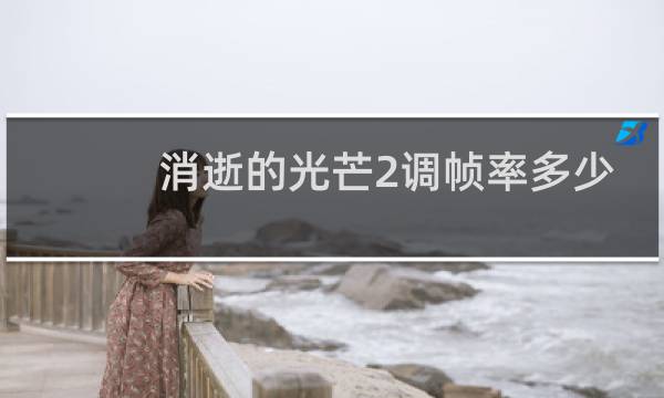 消逝的光芒2调帧率多少