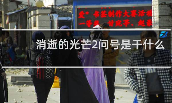 消逝的光芒2问号是干什么
