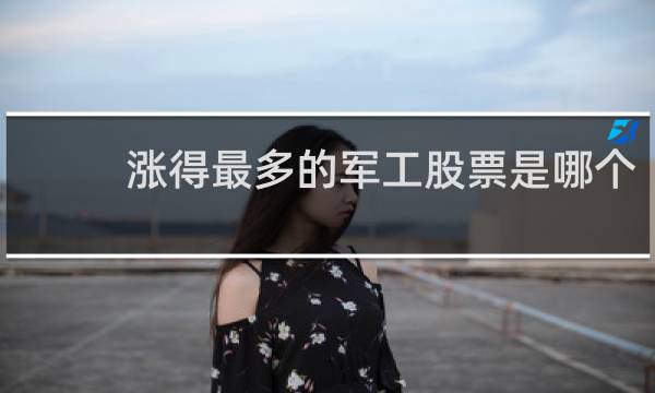 涨得最多的军工股票是哪个